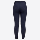 Rider's Gene Women's High Waist Knee Grip Breeches - Navy, back view | Malvern Saddlery