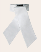 RJ Radnor Equestrian Stock Tie - White Pique | Malvern Saddlery