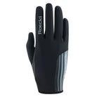 Roeckl Messara riding gloves in black with lightweight breathable backhand
