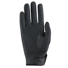 Roeckl Messara black riding gloves with grippy palm for close rein feel