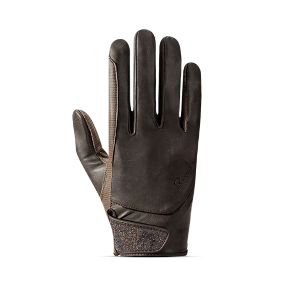 Roeckl Lusita Roeck-Air Glove - Antique Mocha | Equestrian Riding Gloves | Malvern Saddlery