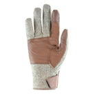 Roeckl Windham Glove - leather & wool - Taupe, beige/tan; palm view | Malvern Saddlery