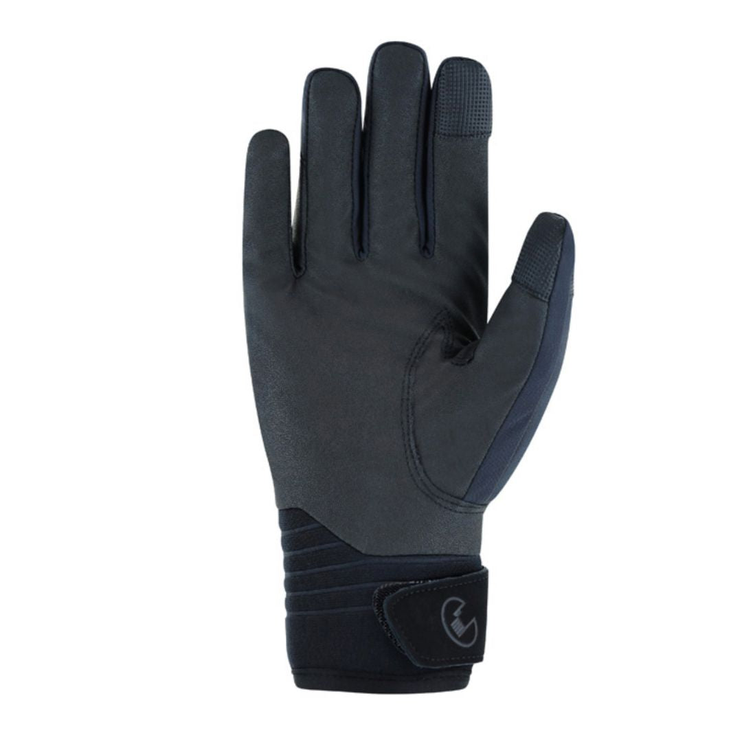 Roeckl Winsford Waterproof Glove - Black, palm side | Rider Accessories | Malvern Saddlery