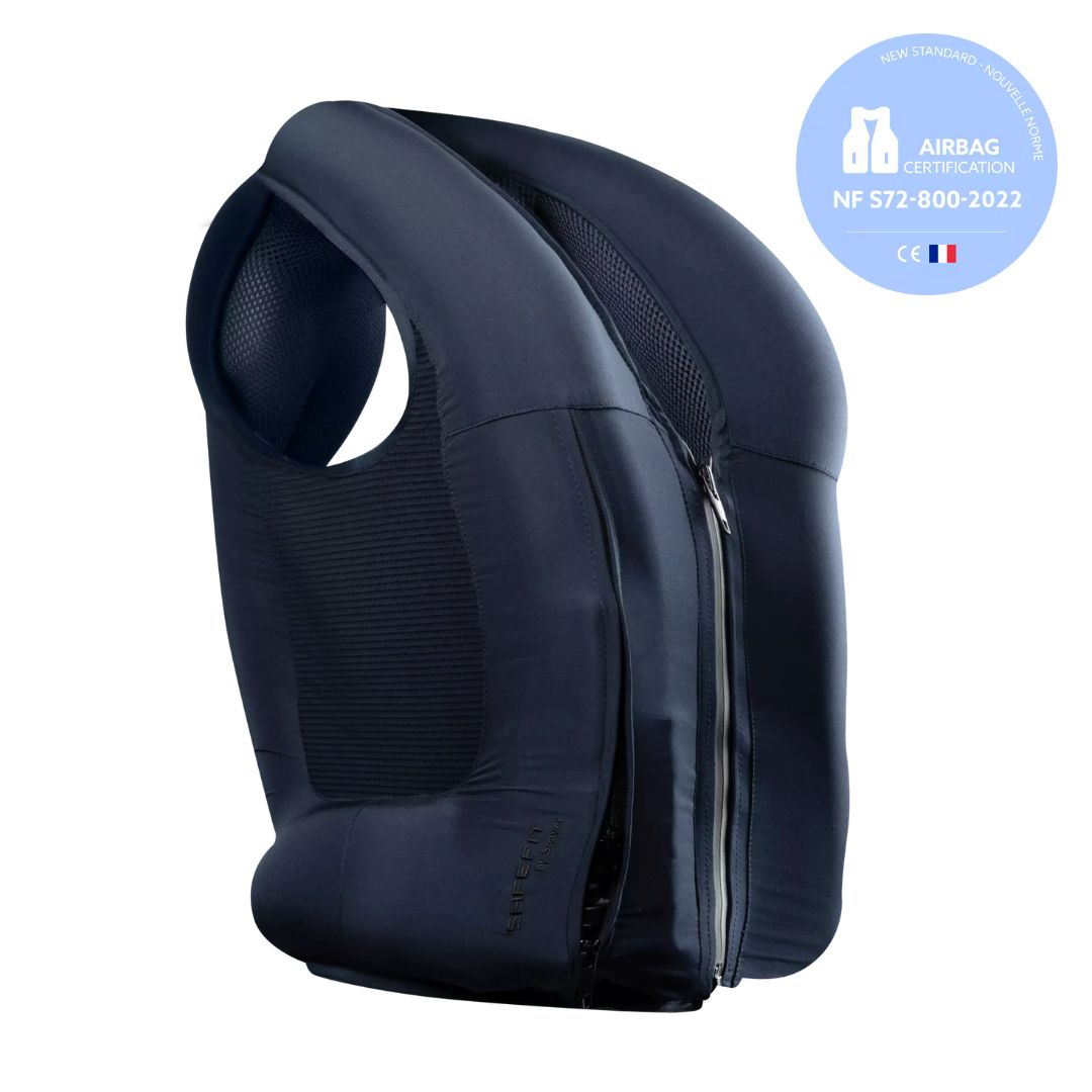 Safefit Airbag Vest - Navy | Malvern Saddlery