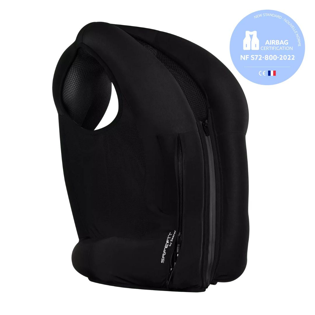 Safefit Airbag Vest - Black | Malvern Saddlery