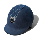 Samshield Premium Alcantara Crystals Helmet - Navy | Malvern Saddlery