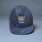 Samshield Premium  Navy Alcantara Equestrian Helmet - Malvern Saddlery