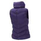 Schockemöhle Marleen Style Women's Padded Vest in Dark Purple back view