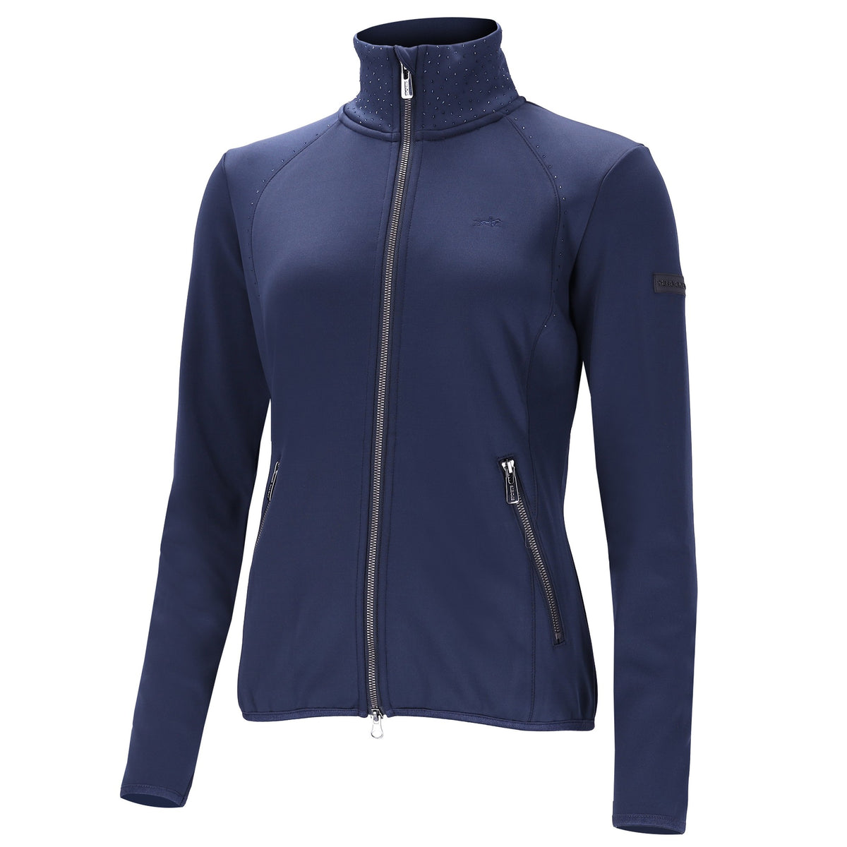 Schockemöhle Ricarda Women's Jersey Jacket in Dark Navy front view