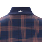Schockemöhle Xandra Style Women's Training Shirt in Navy Checker back view