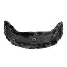 Shires ARMA SupaFleece Dressage Girth in black with soft fleece lining and anatomical shaping
