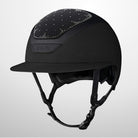 KASK Equestrian Star Lady Helmet - Jessica Springsteen Limited Edition - Black Matte with Swarovski Crystal Pattern | Malvern Saddlery