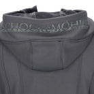 Schockemöhle Sports SP Sinja style Jacket - Dusty Chocolate Gray; hood detail | Malvern Saddlery