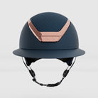 KASK Equestrian Star Lady Chrome Helmet - Navy with Rose Gold frame | Malvern Saddlery