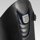 Tucci Time Harley Plus Equestrian Dress Boots - navy top detail | Malvern Saddlery