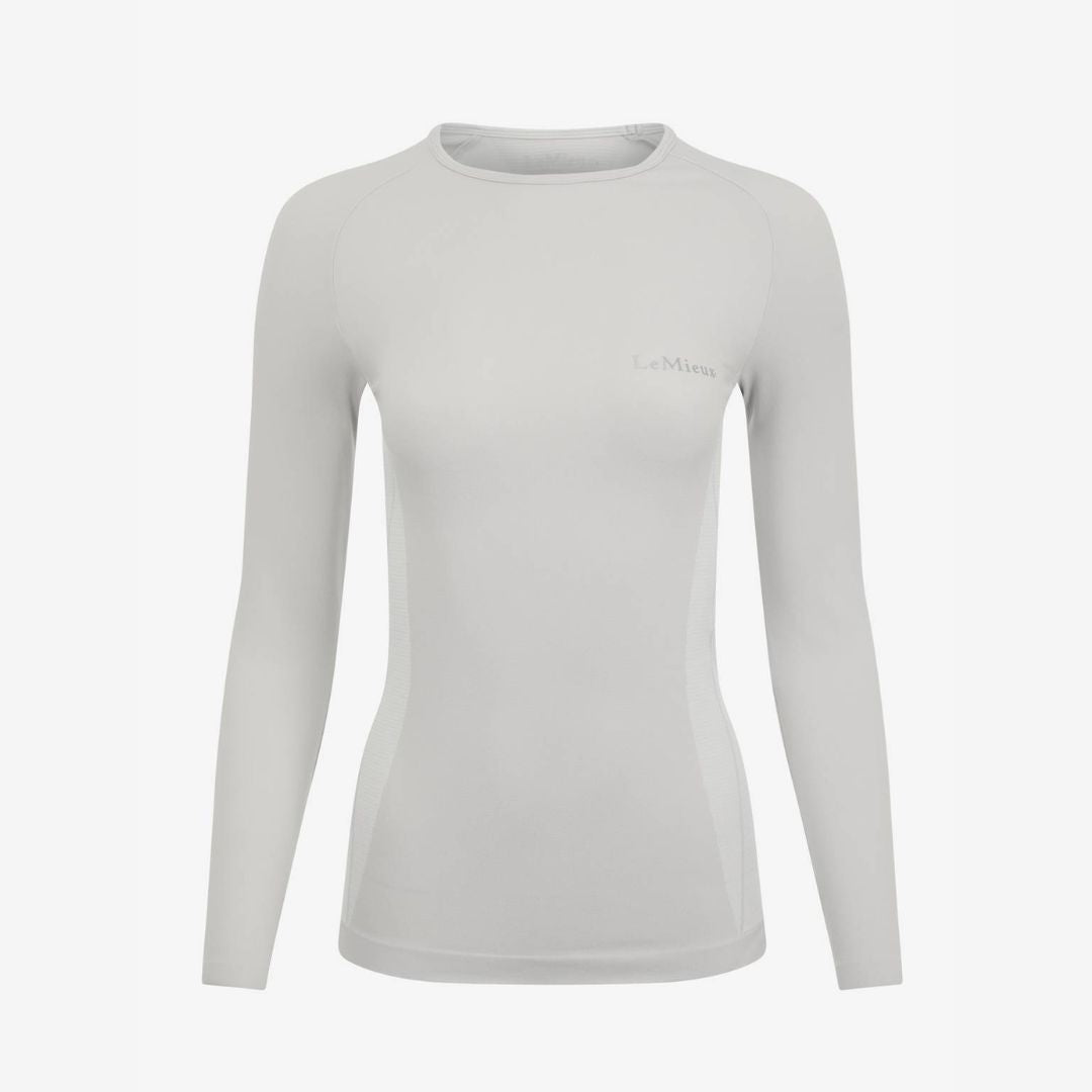 LeMieux Thermal Base Layer Top - Ice Gray | Malvern Saddlery