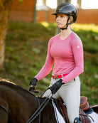 TKEQ Kennedy Seamless 2.0 Shirt - Cupid Pink | Equestrian Training Shirts | Malvern Saddlery