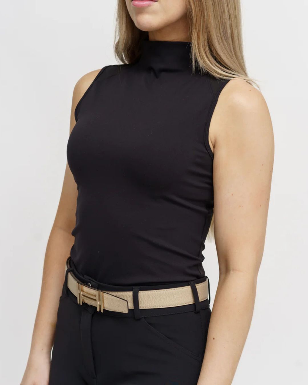 TKEQ CHLOE High Collar Technical Sleeveless Top | Women's Riding Shirts | Malvern Saddlery