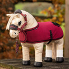 LeMieux Toy Pony Fleece Dress Cooler - Ember, shown on Popcorn | Pretend Play | Malvern Saddlery