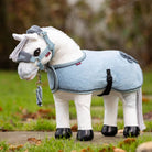 LeMieux Toy Pony Fleece Dress Cooler - Glacier, shown on Coco | Children's Gifts | Malvern Saddlery