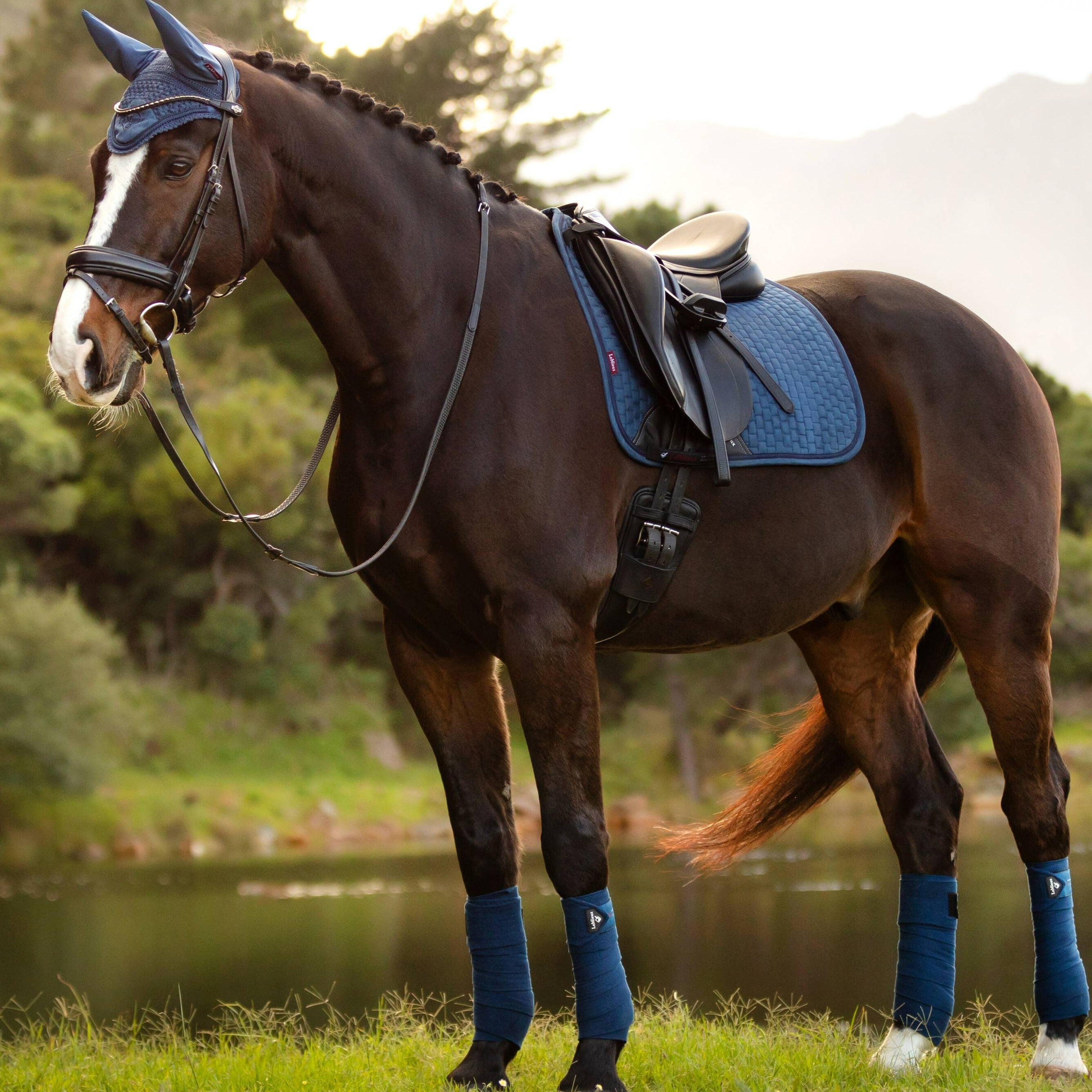 LeMieux Classic Polo Bandages - Atlantic Blue | Malvern Saddlery