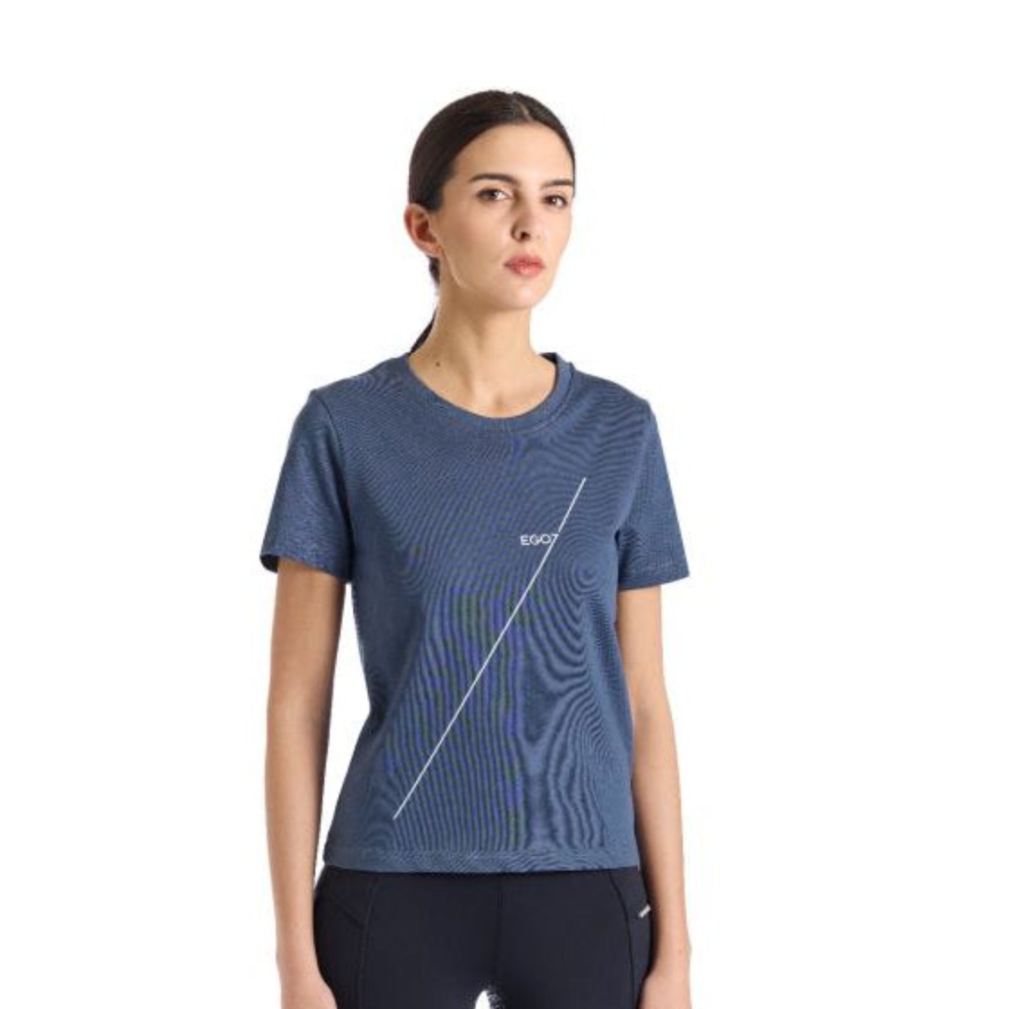 Ego 7 Luxury T-Shirt - French Blue | Malvern Saddlery