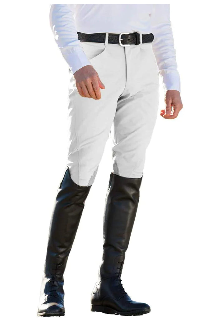 Tailored Sportsman White Mens' Breeches | Malvern Saddlery