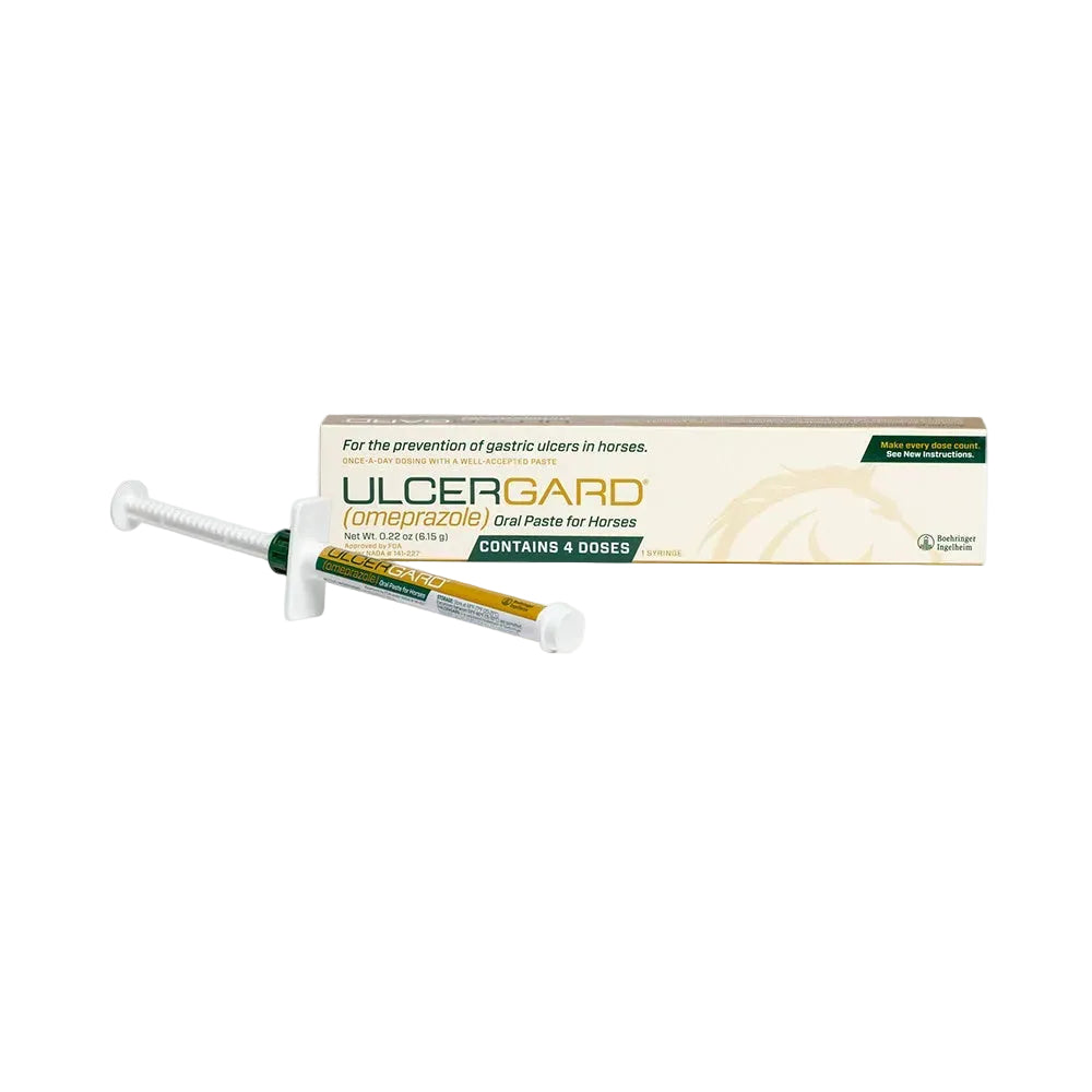 UlcerGard Gastric Ulcer Prevention Paste - syringe and box | Malvern Saddlery
