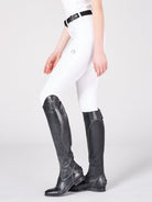 Vestrum Adria Full Seat Breech -white, on model | Malvern Saddlery