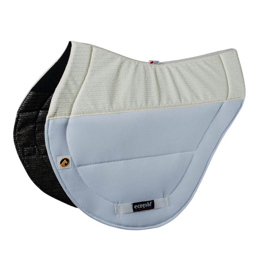 Ecogold Secure XC Saddle Pad - White | Malvern Saddlery