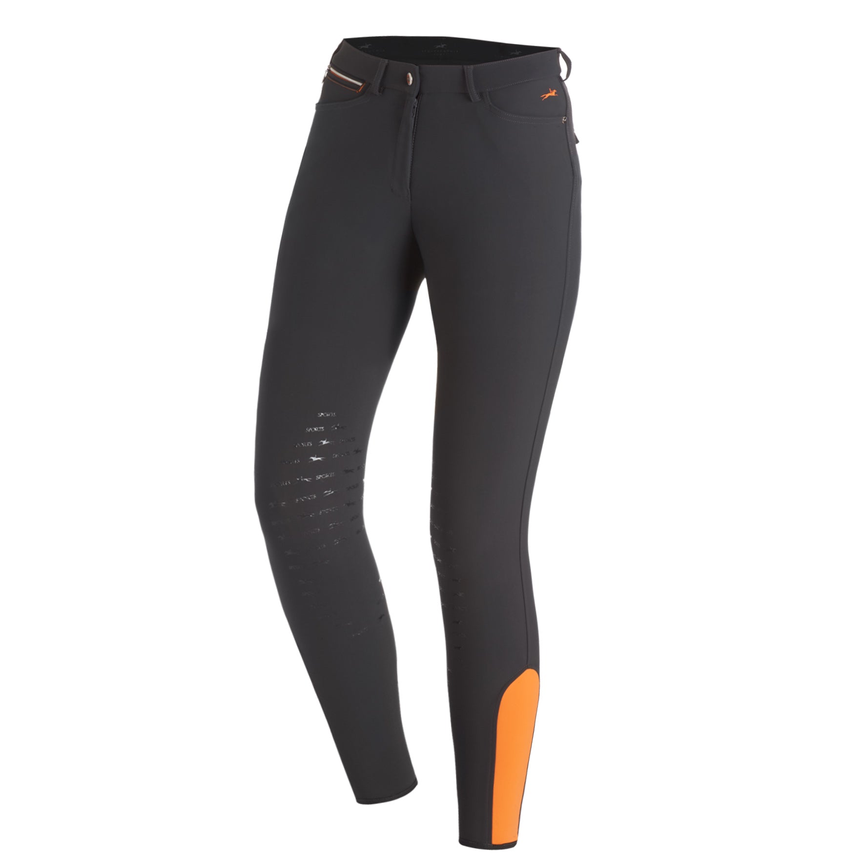 Shop Schockemohle Eleonore Breech - Gray  | Malvern Saddlery