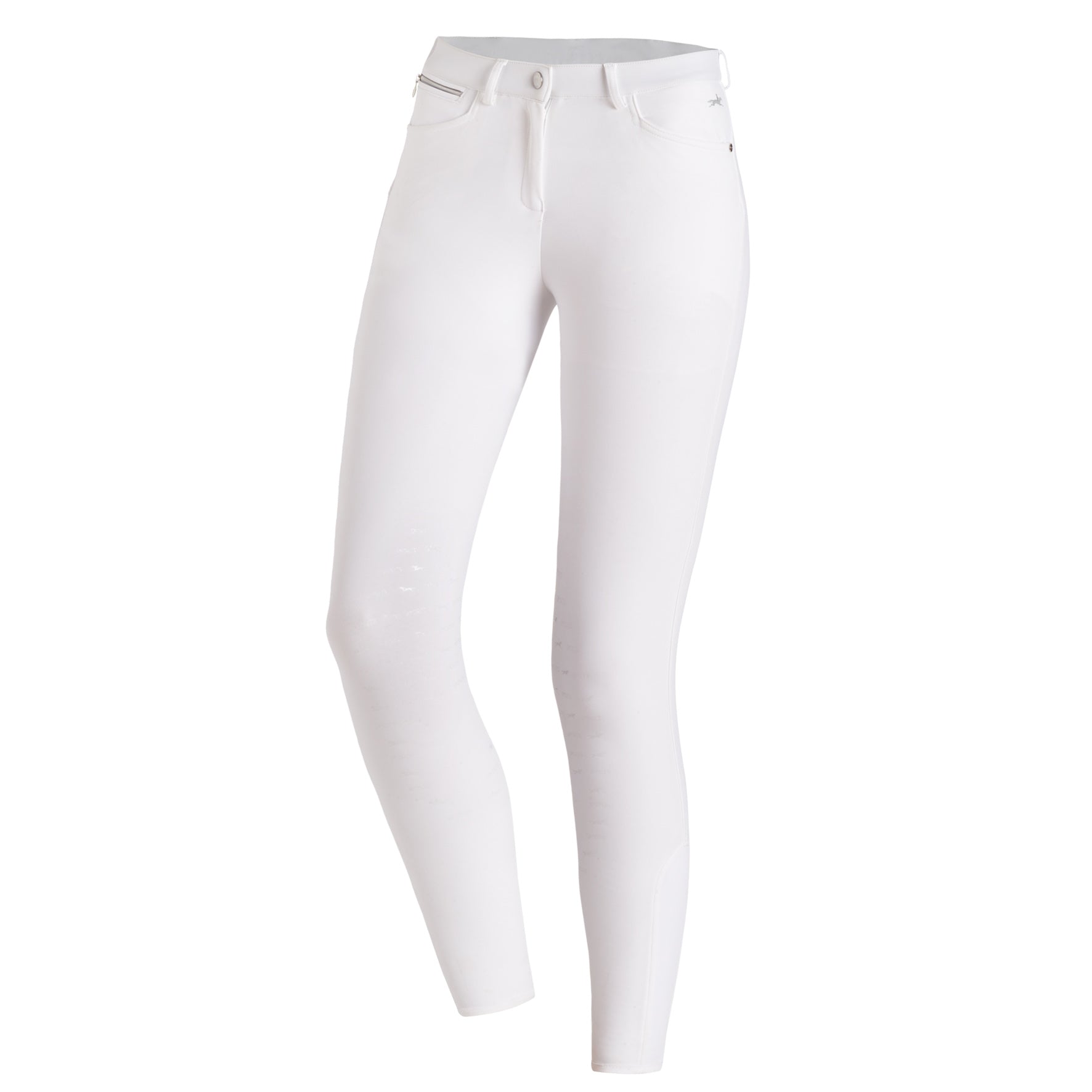 Shop Schockemohle Eleonore Breech - White  | Malvern Saddlery