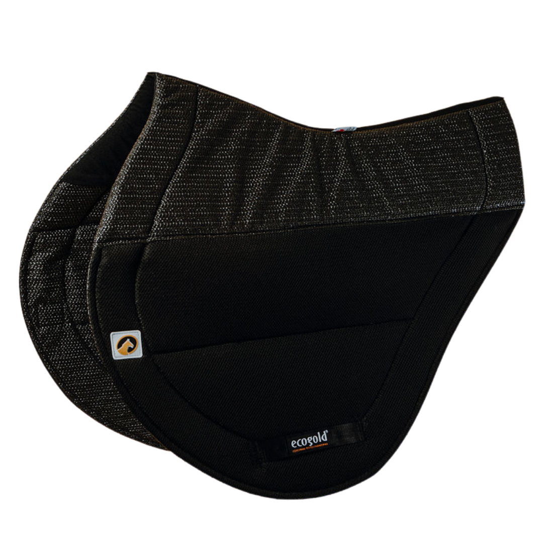 Ecogold Secure XC Saddle Pad - Black | Malvern Saddlery