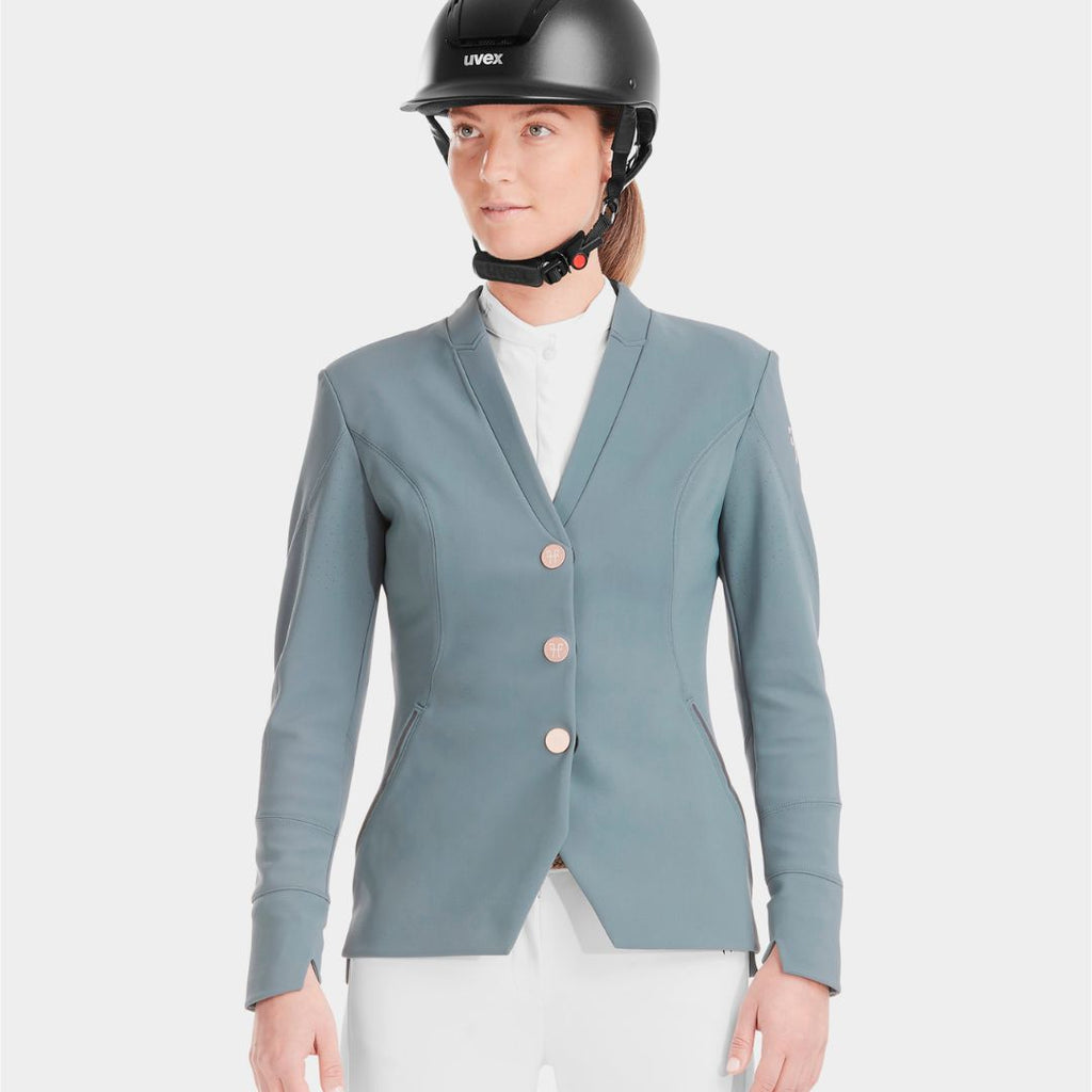 Horse Pilot Aerotech Ladies Competition Coat -Cloudy Blue | Malvern Saddlery