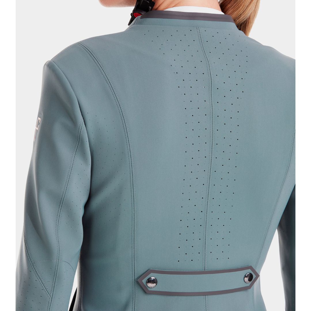 Horse Pilot Aerotech Ladies Competition Coat -Cloudy Blue | Malvern Saddlery