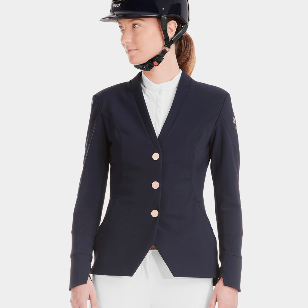 Horse Pilot Aerotech Ladies Competition Coat -Dark Night Blue | Malvern Saddlery