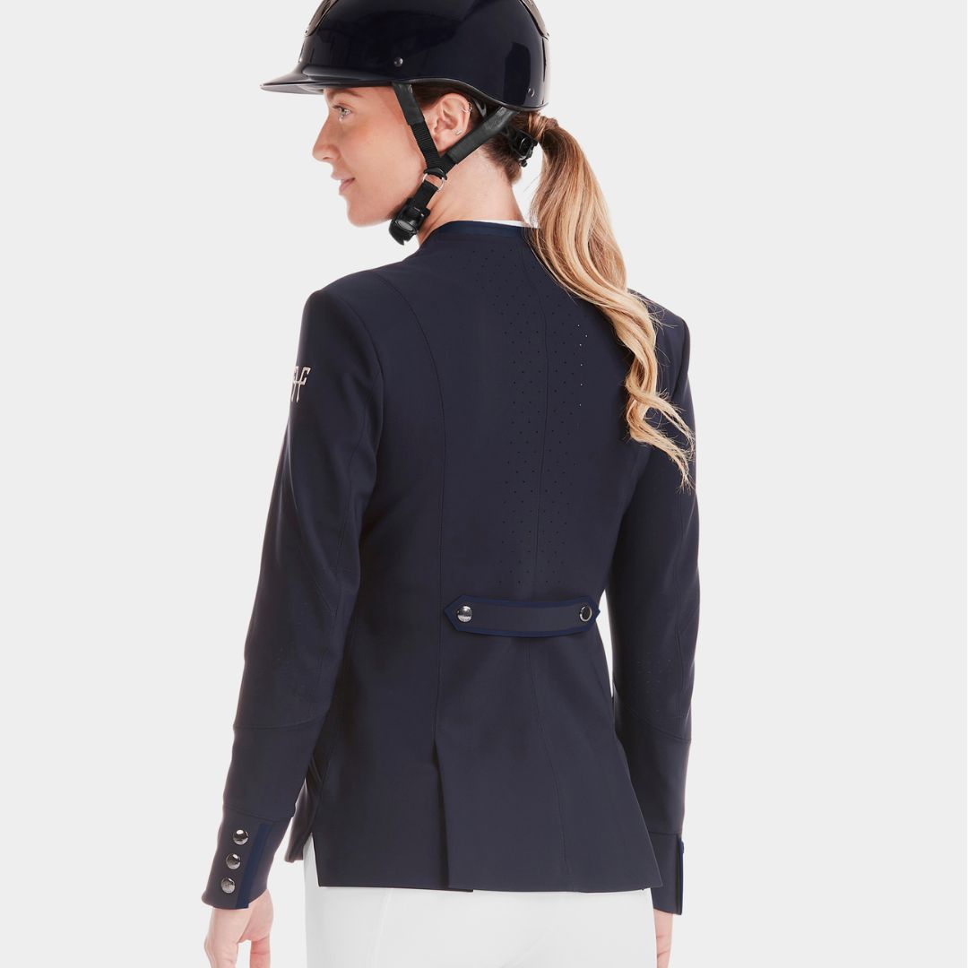 Horse Pilot Aerotech Ladies Competition Coat -Dark Night Blue | Malvern Saddlery