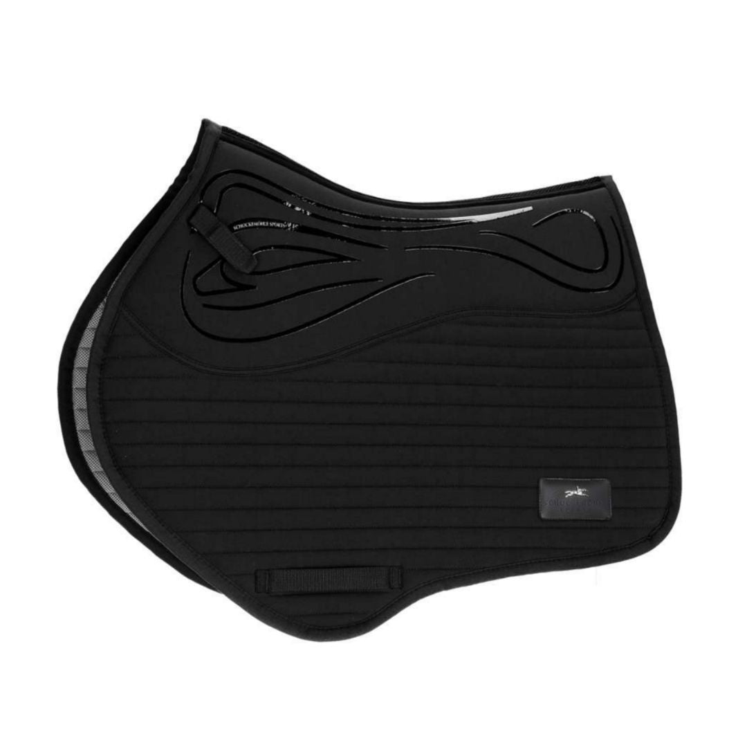 Schockemoehle Air Sporty Jump Saddle Pad - Black | Malvern Saddlery