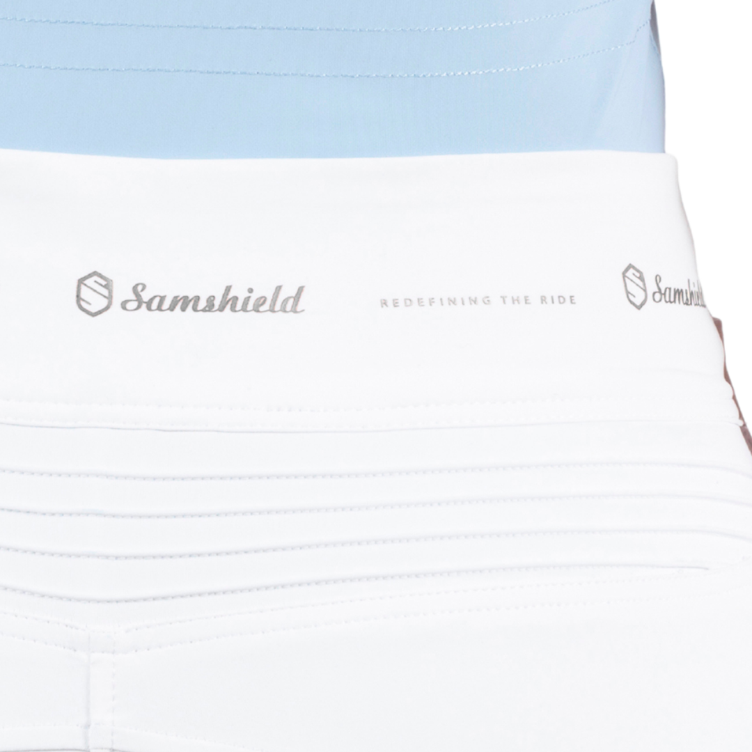 Samshield Alpha Breech detail | Malvern Saddlery