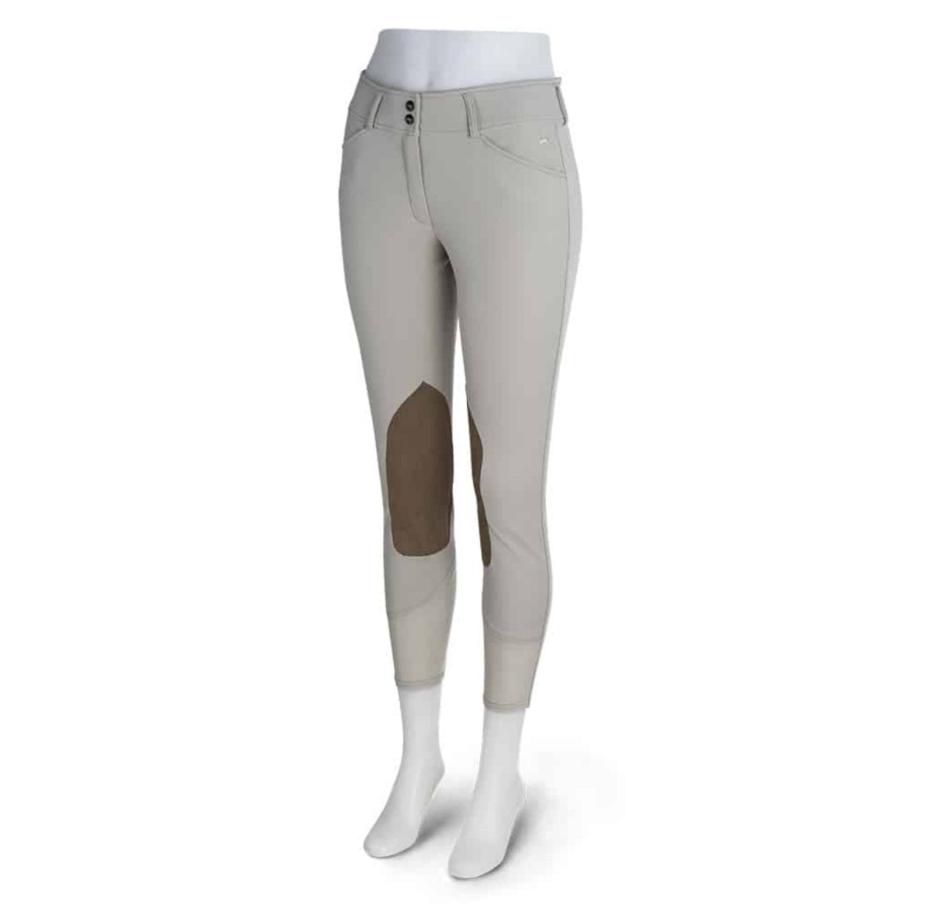 RJ Classics Anna Mid-Rise Front Zip Breech - Sand | Malvern Saddlery