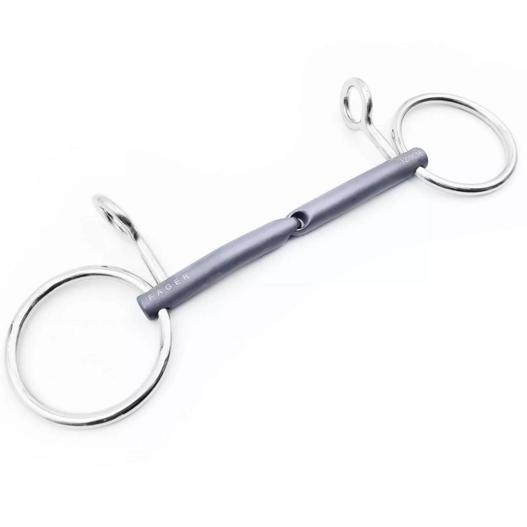 Fager Anton Titanium Loose Baucher Bit | Malvern Saddlery