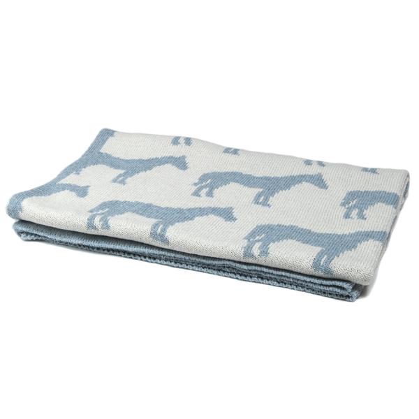 Eco Pony Throw Blanket - Blue | Malvern Saddlery