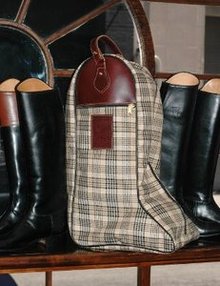 Shop Baker Plaid Boot Case - Malvern Saddlery
