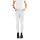 EGO7 CA High Waist Full Seat Breech - White | Malvern Saddlery