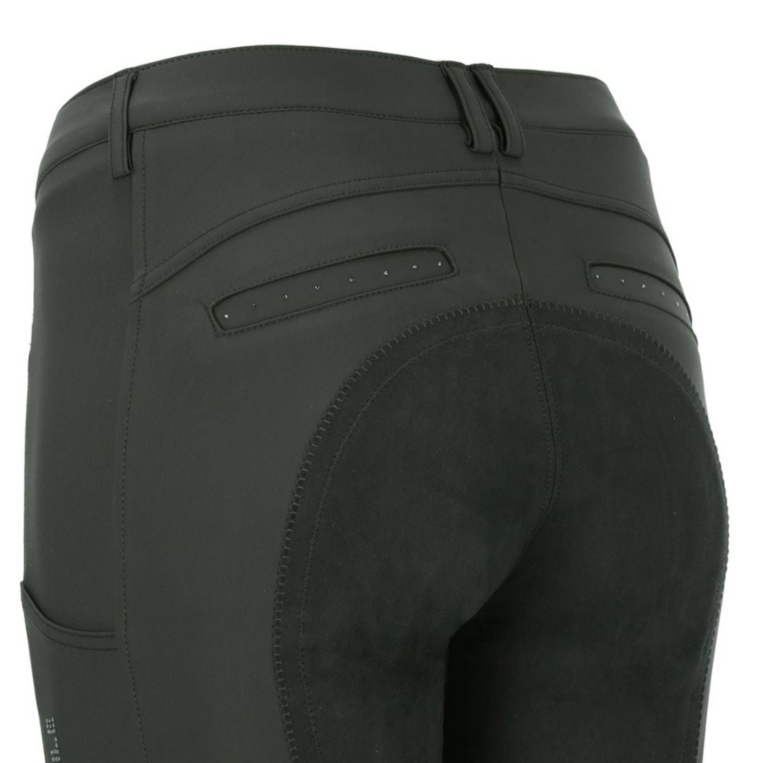 Schockemöhle Ladies Celine FS Breech - Safari - seat detail | Malvern Saddlery