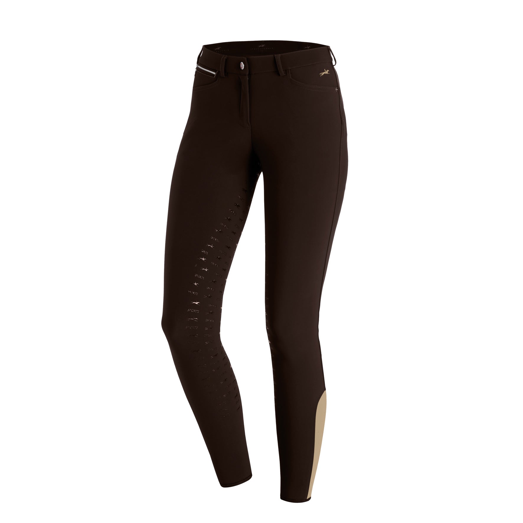 Shop Schockemohle Electra Breech - Brown | Malvern Saddlery