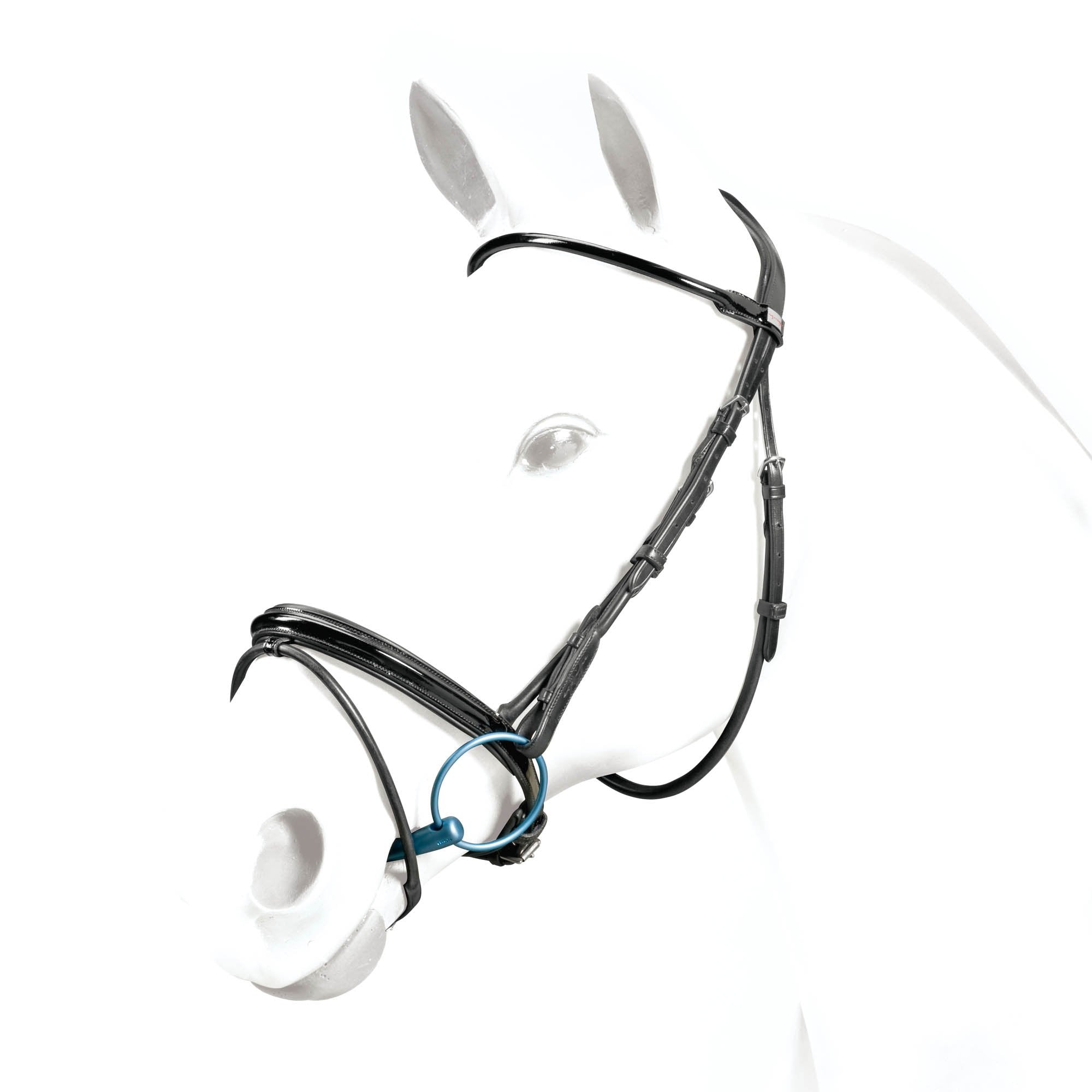 Shop Equipe Rolled Flash Dressage Bridle - Malvern Saddlery