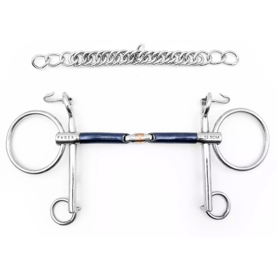 Fager John Sweet Iron Show Pelham Bit | Malvern Saddlery