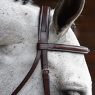 KL Italia Middleburg Threaded Headstall detail | Malvern Saddlery