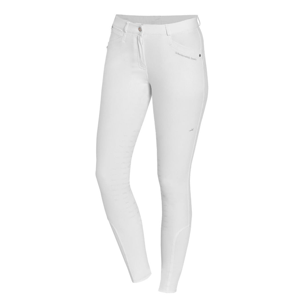 Schockemohle Loretta Breech - White | Malvern Saddlery